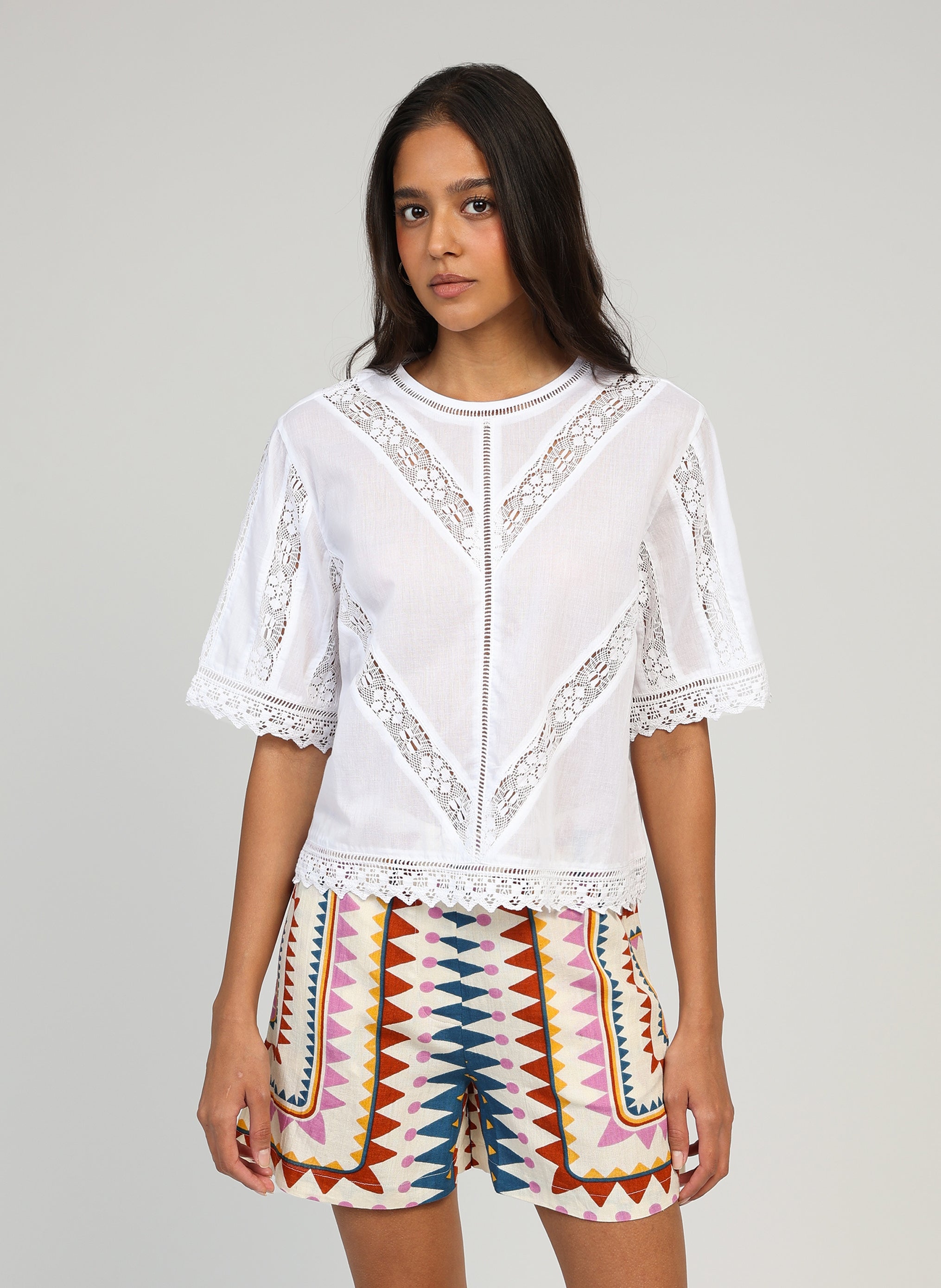 TOP SOALBA blanc