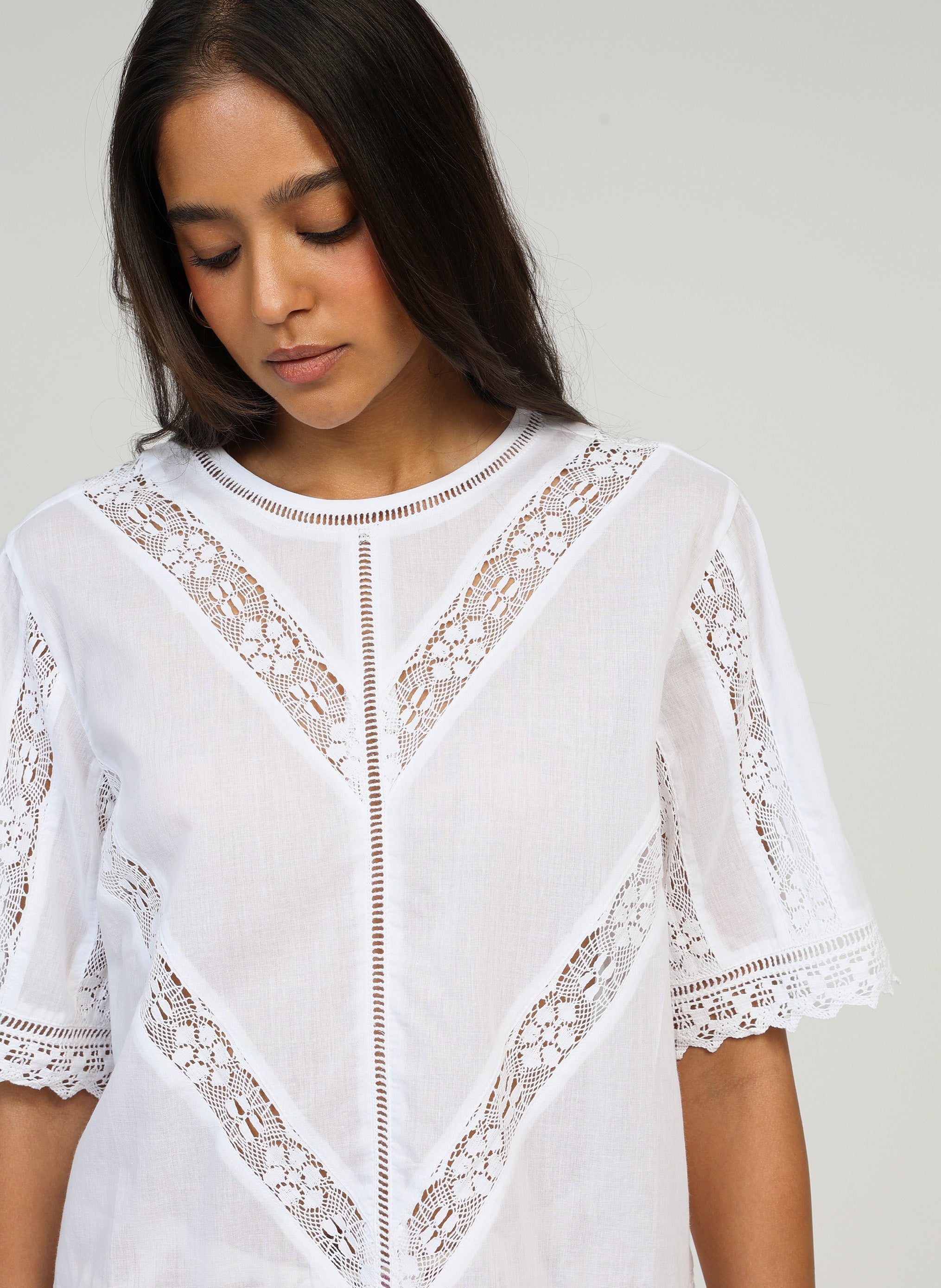 TOP SOALBA blanc