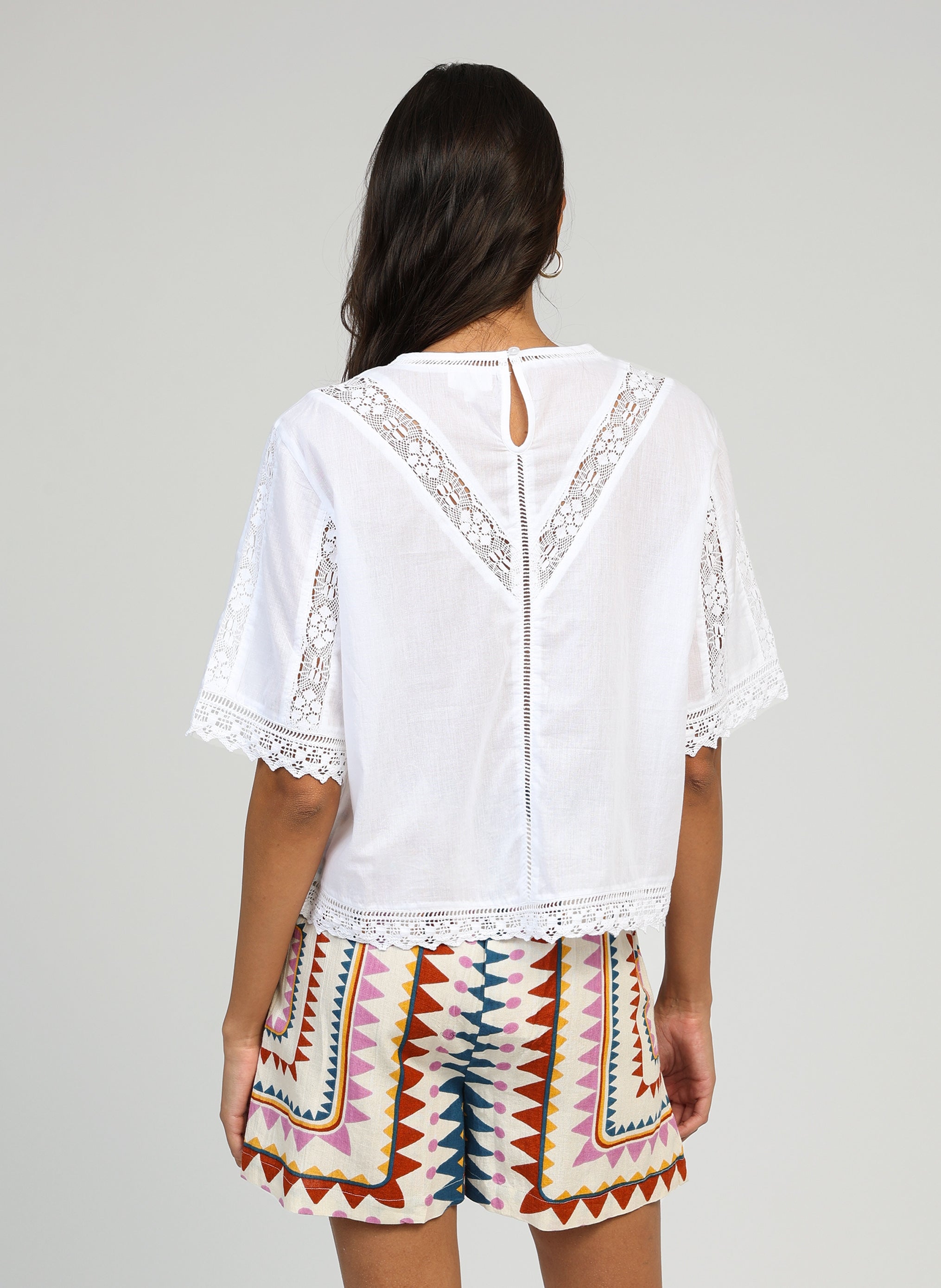 TOP SOALBA blanc