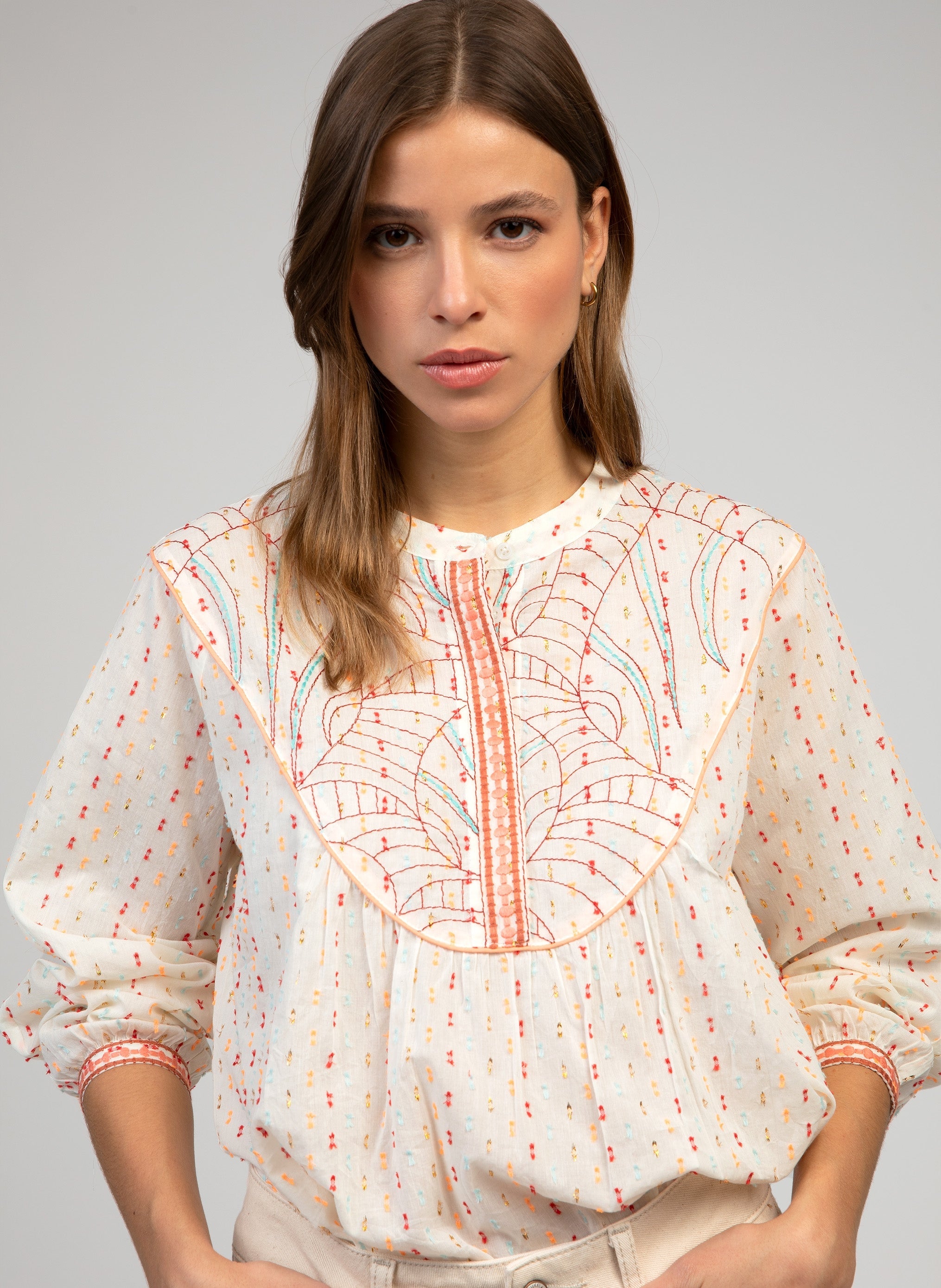 BLOUSE SOMALINA ecru