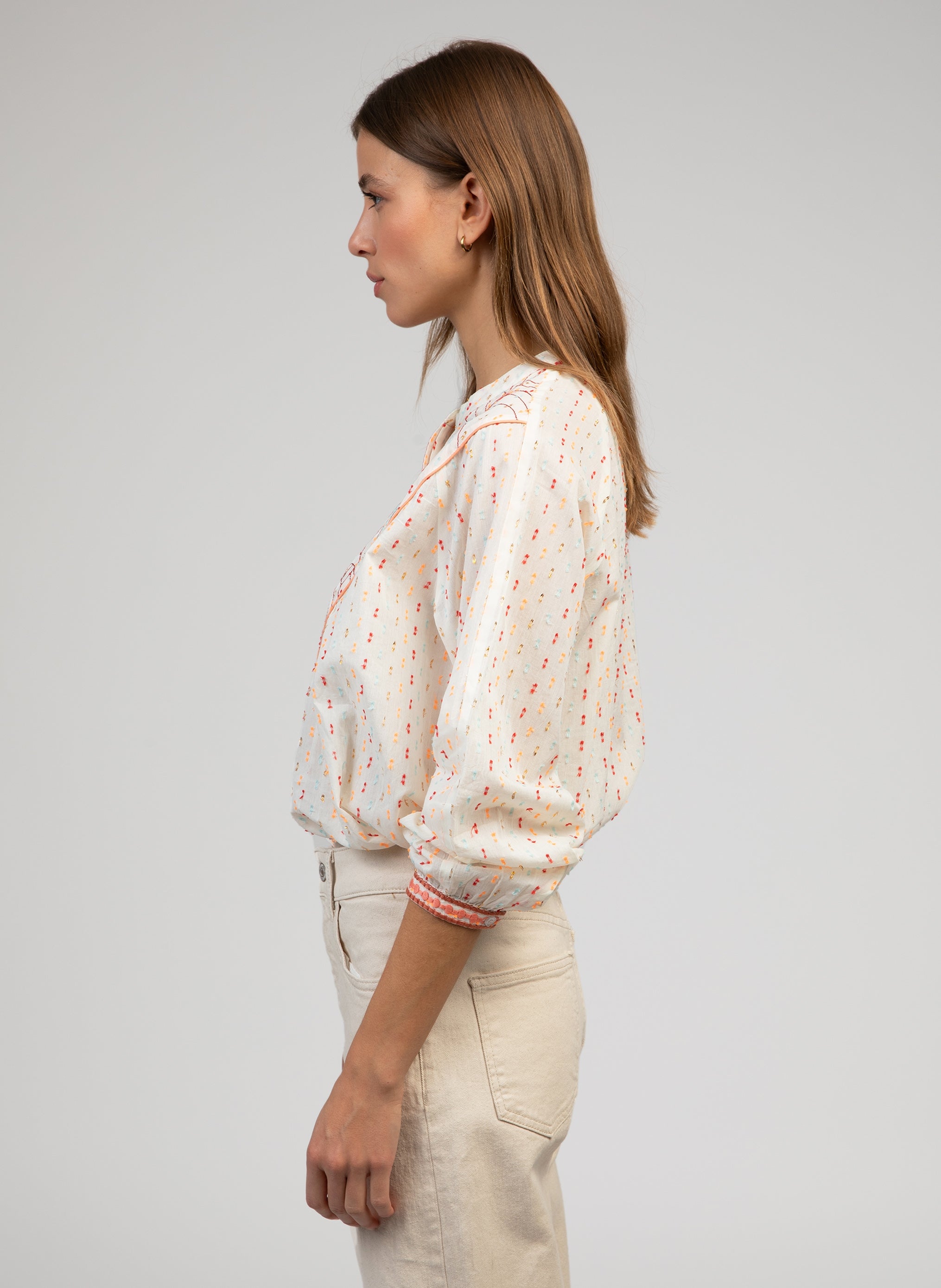 BLOUSE SOMALINA ecru