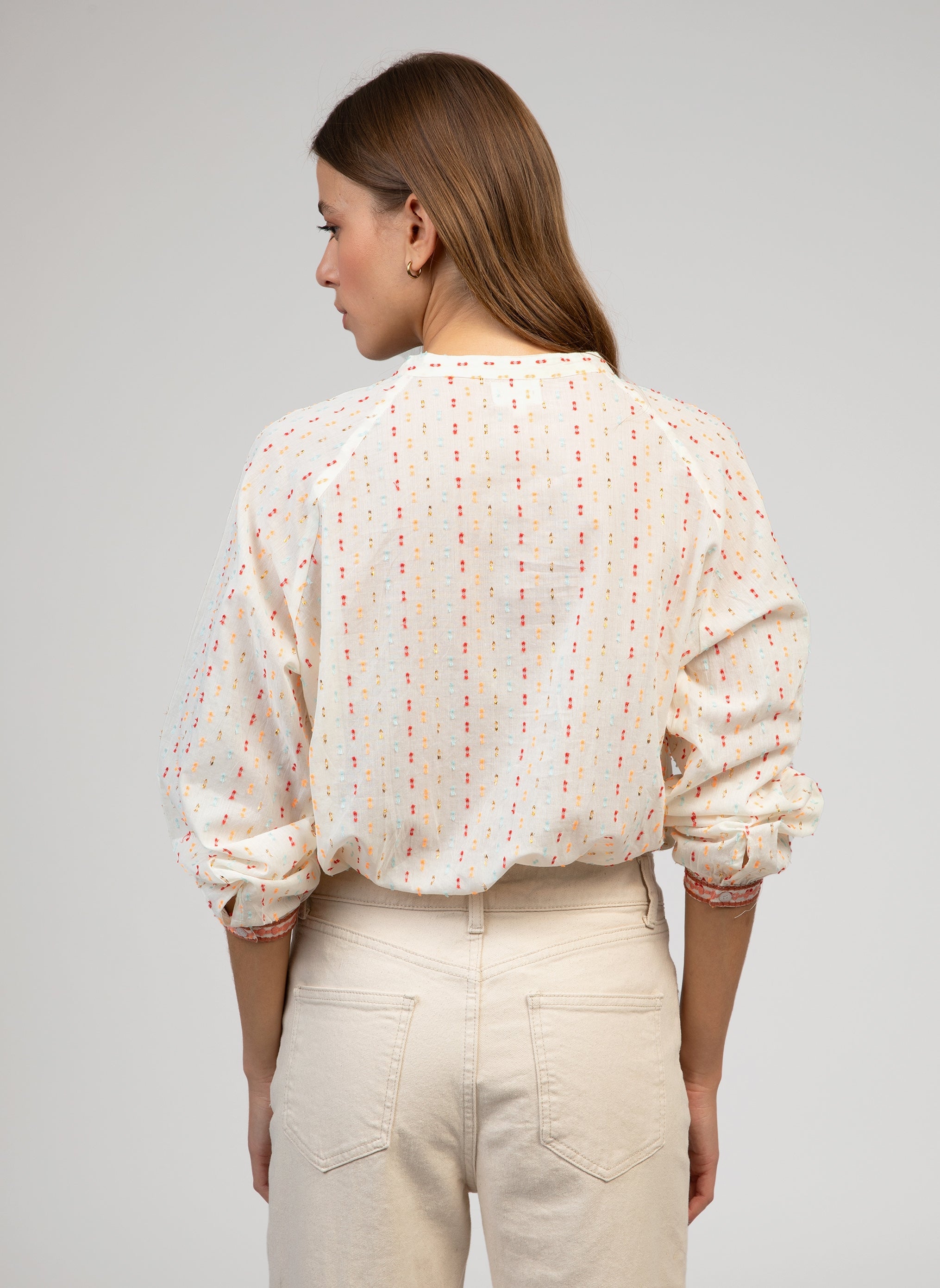 BLOUSE SOMALINA ecru