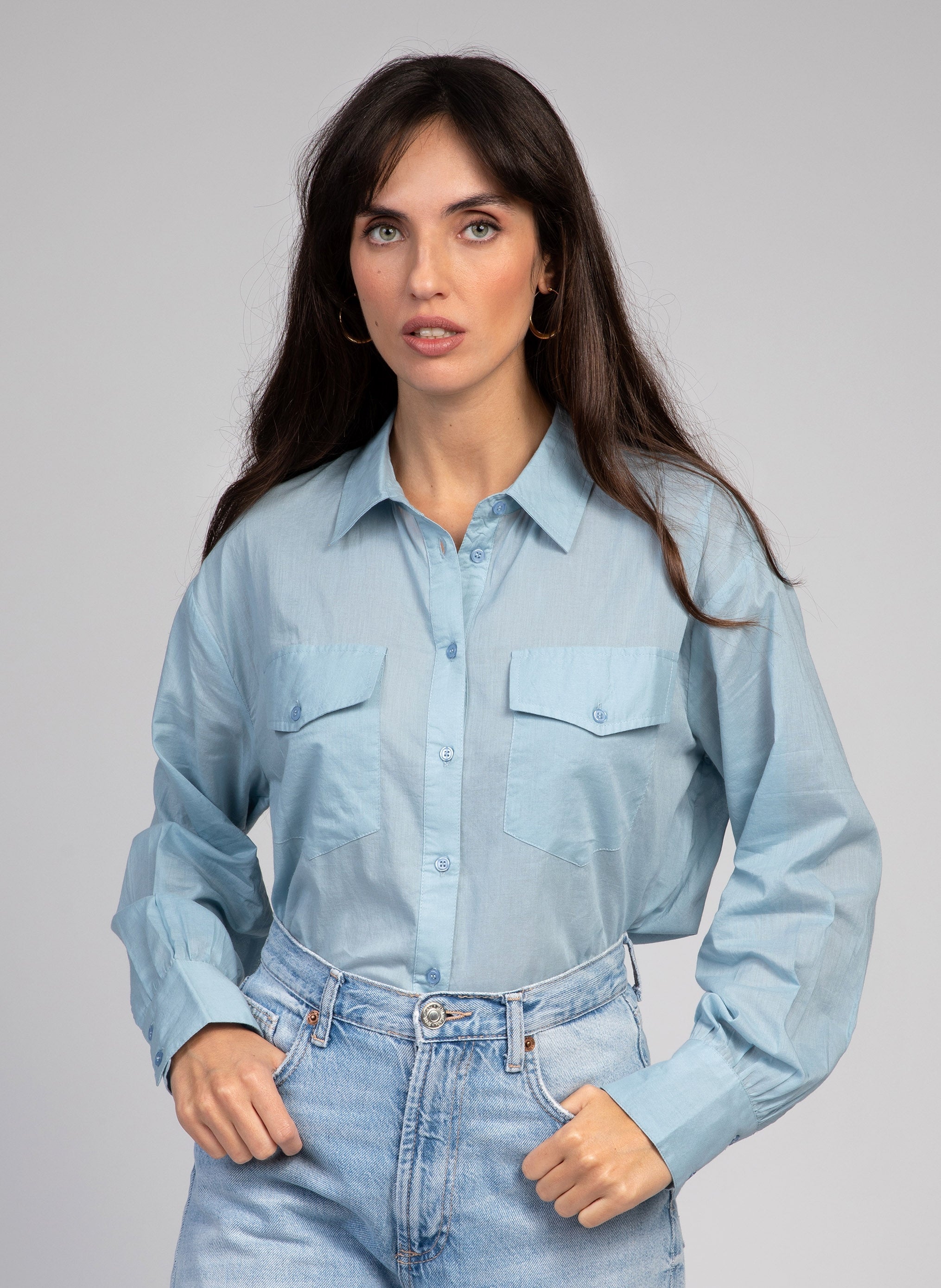 CHEMISE SOUMAYA ciel