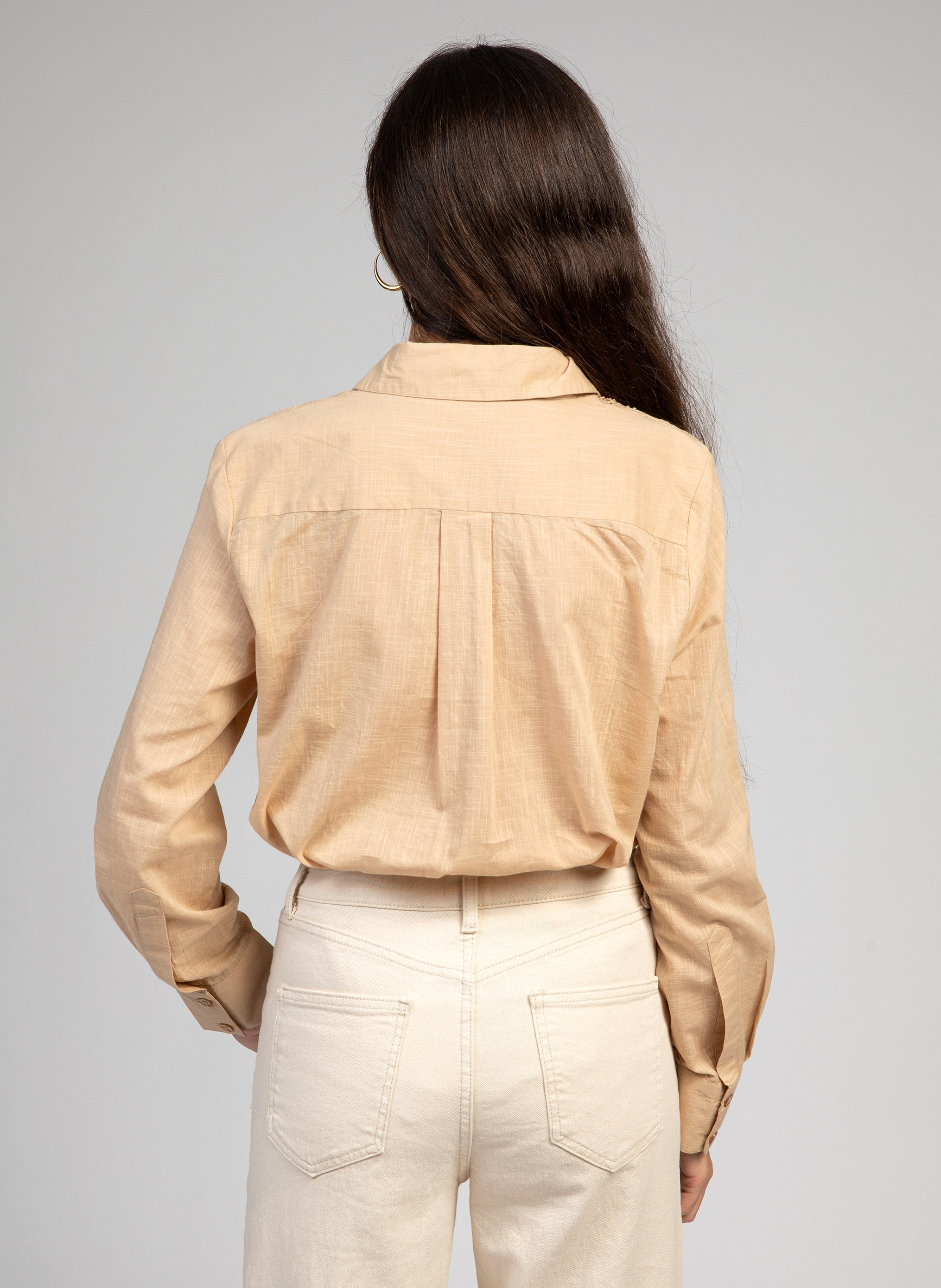 CHEMISE SOUNIA beige