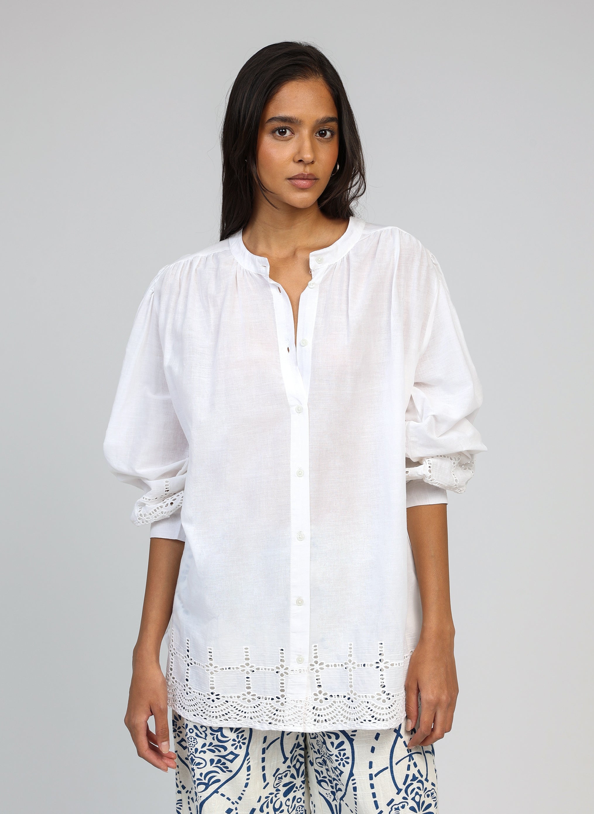 CHEMISE SOVIANA blanc