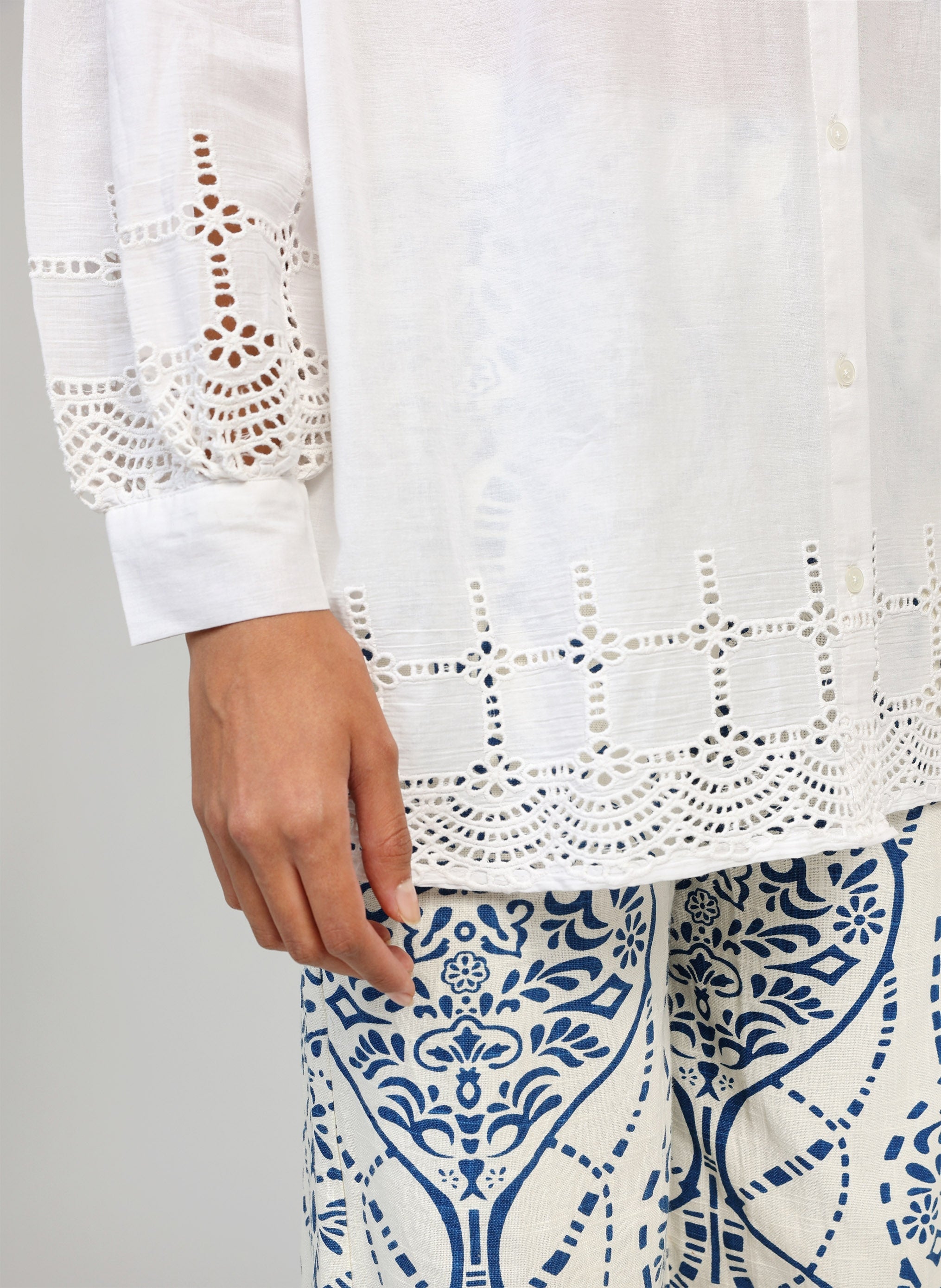 CHEMISE SOVIANA blanc