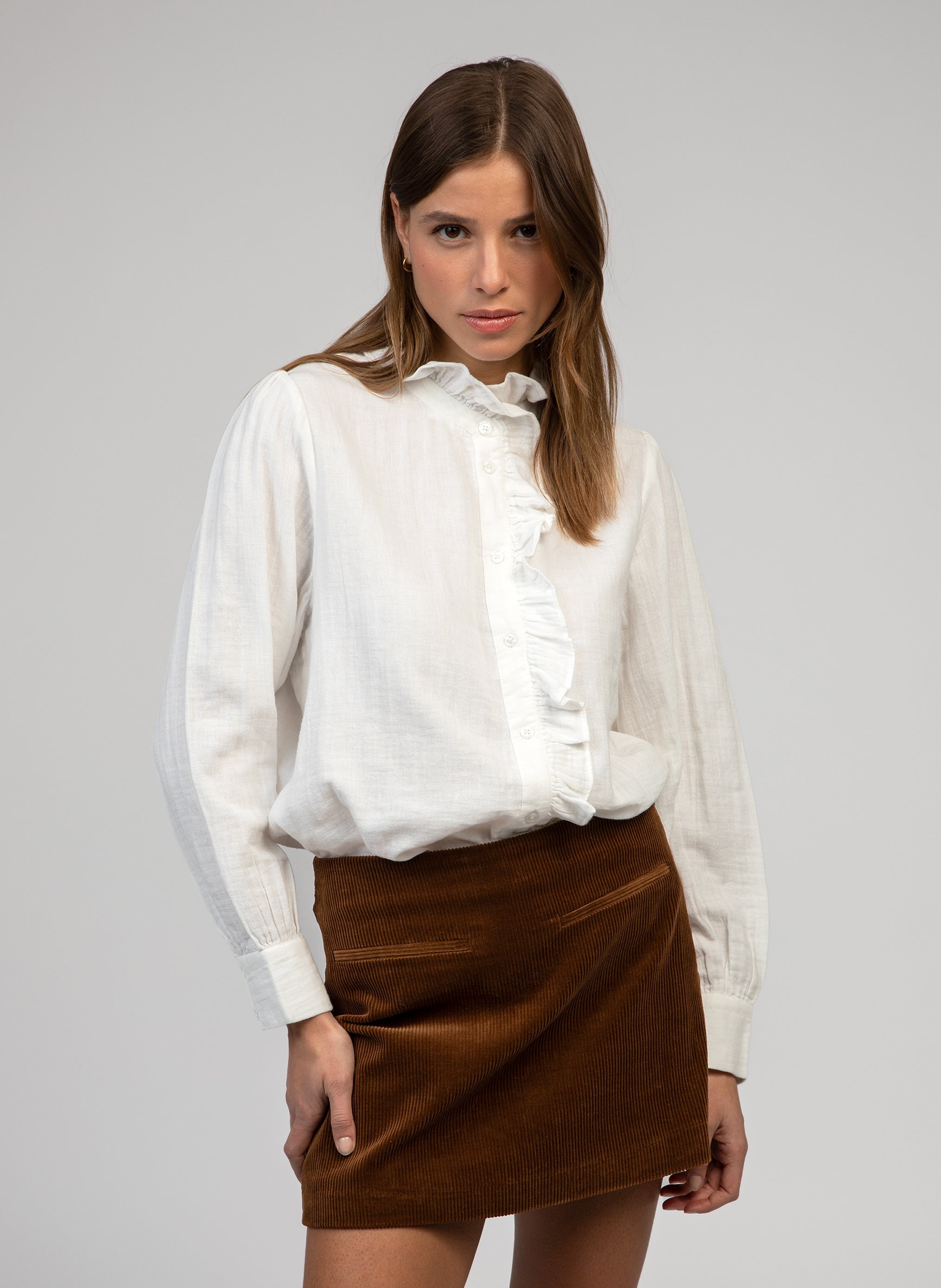 CHEMISE STEFOU blanc