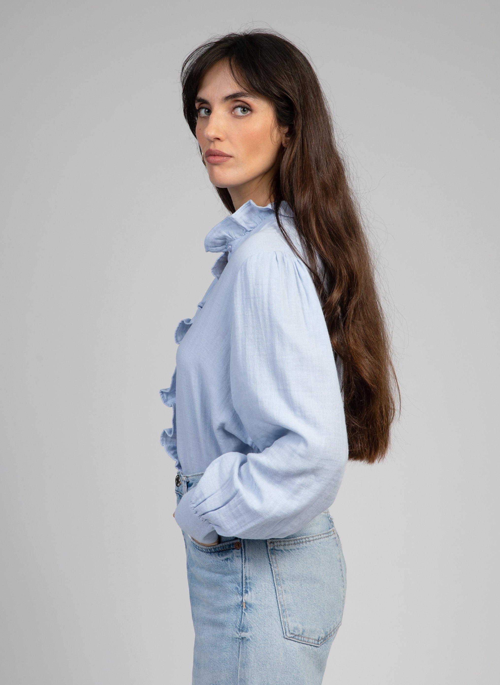 CHEMISE STEFOU ciel