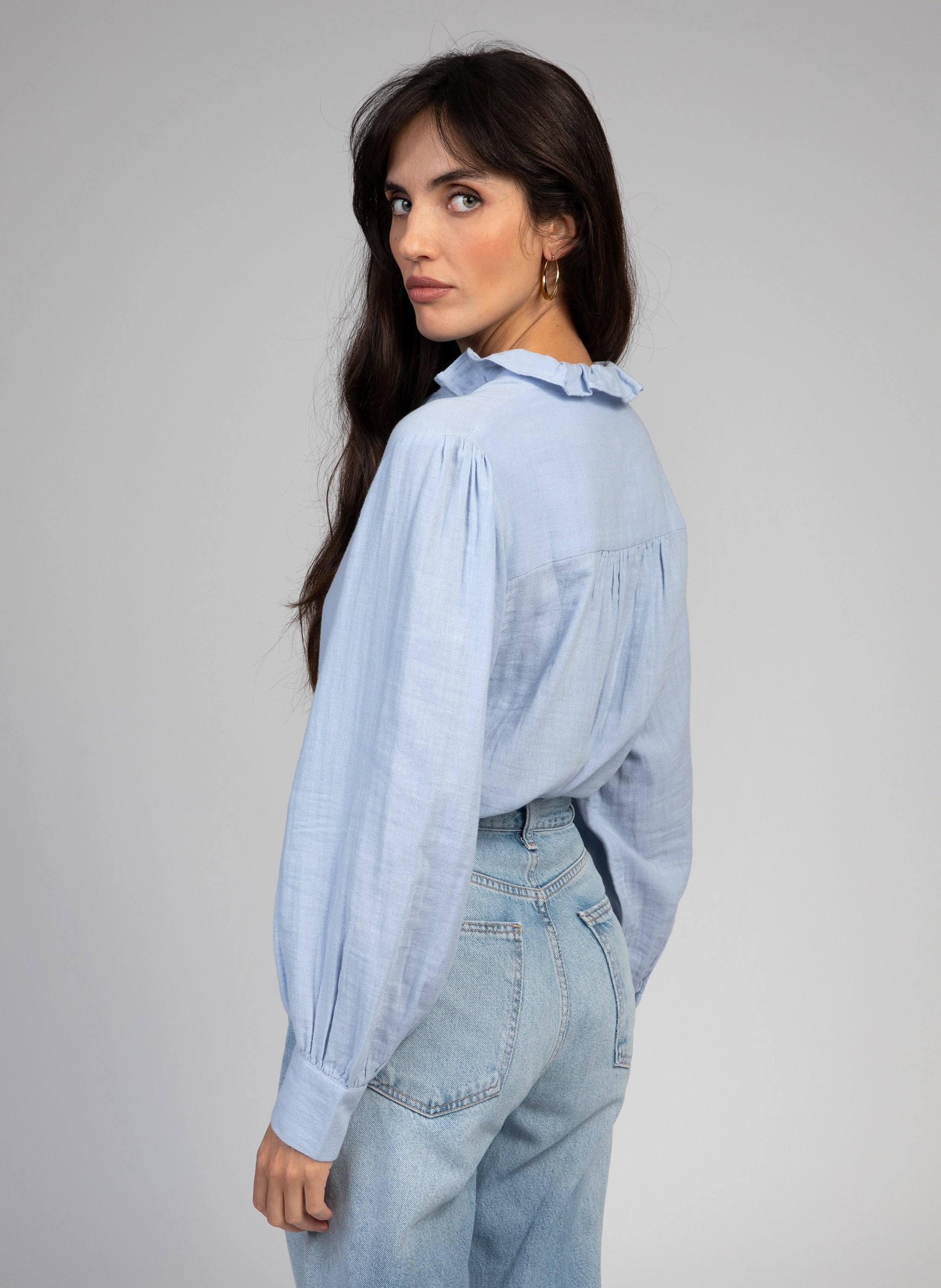 CHEMISE STEFOU ciel
