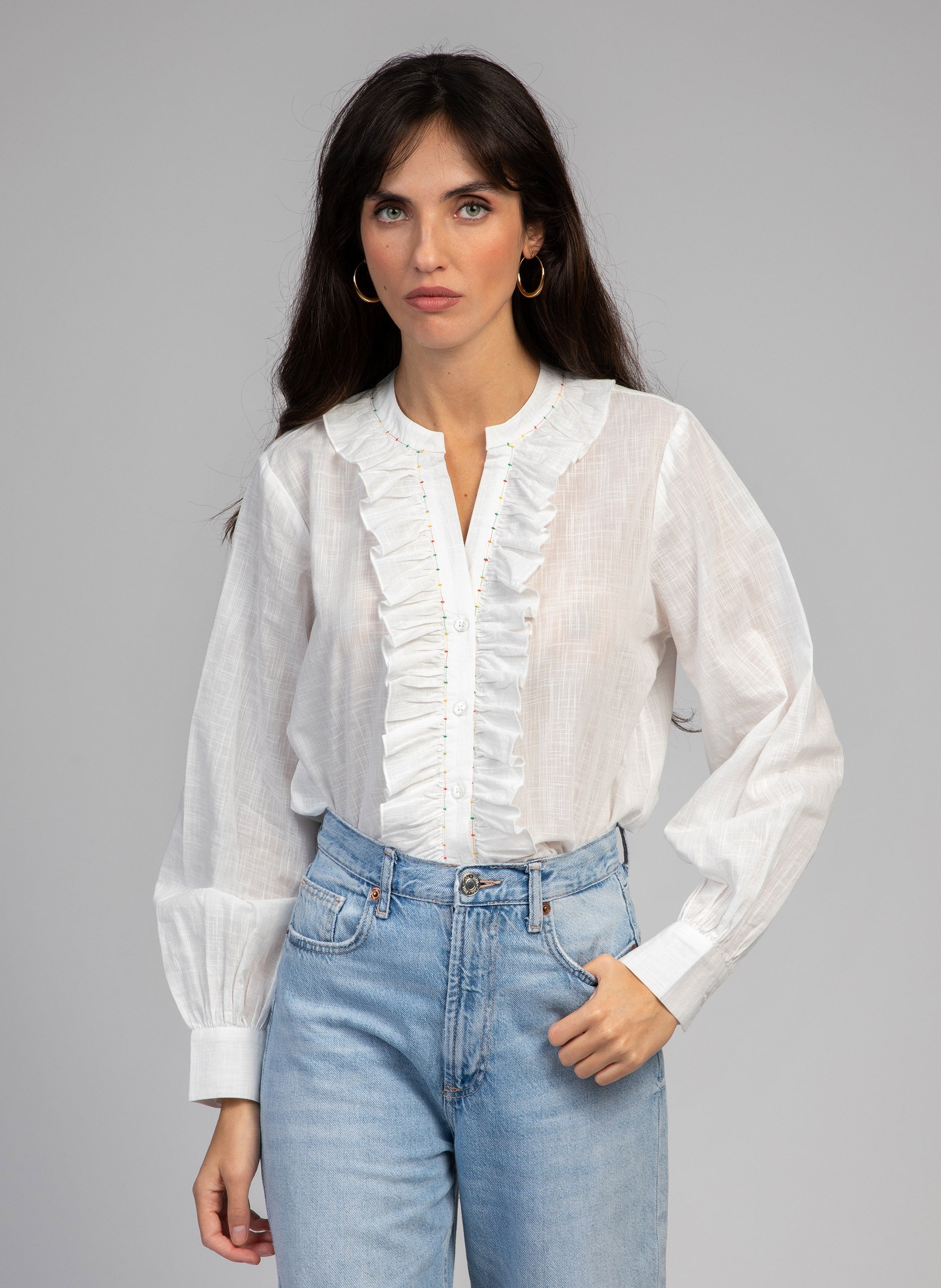 CHEMISE STOLIA blanc