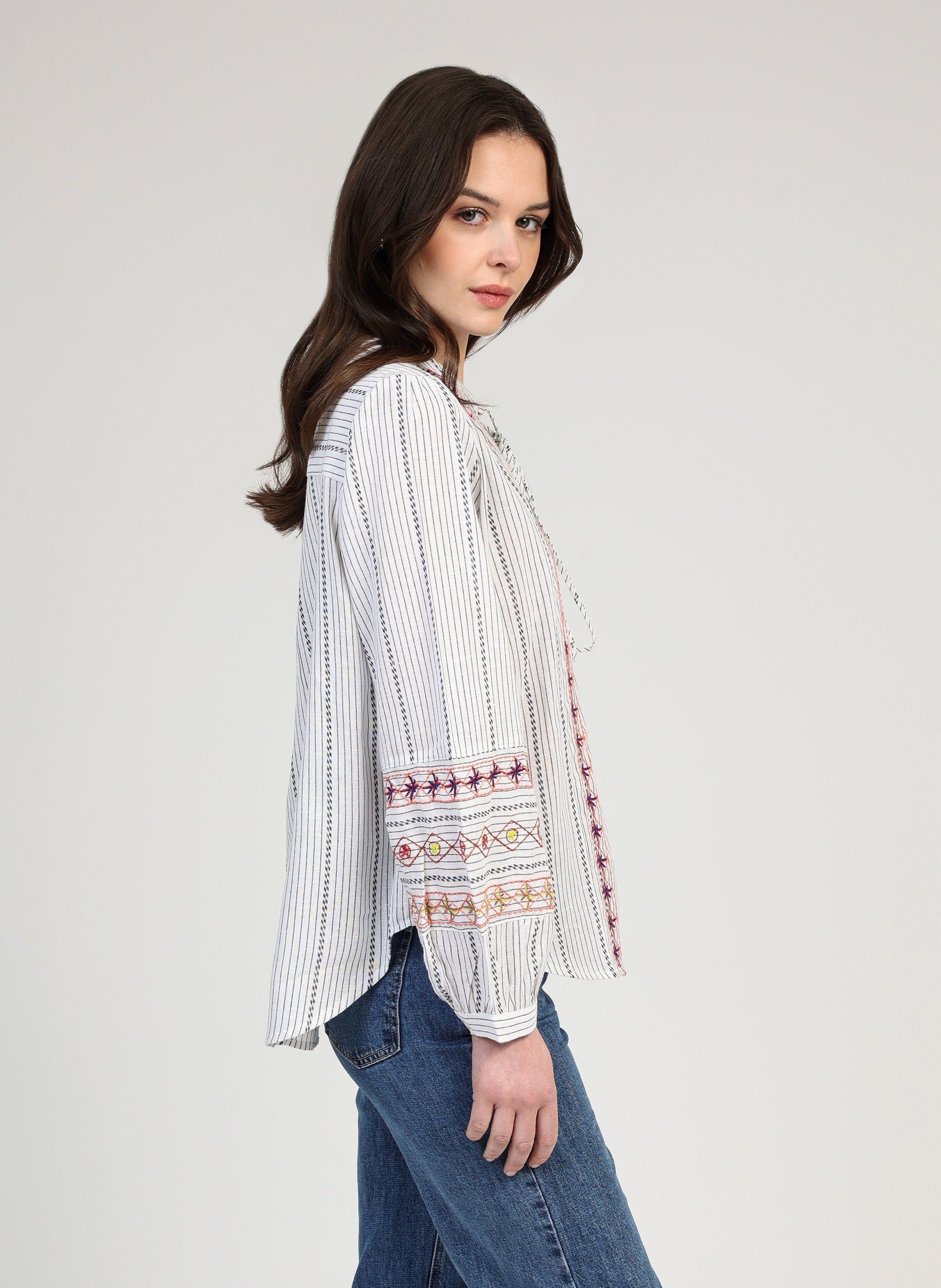 BLOUSE SUVILA rayure