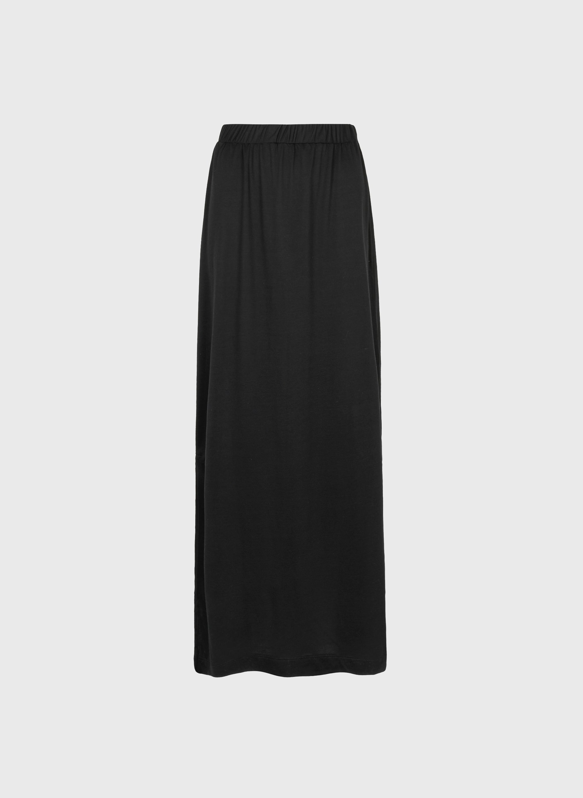 JUPE LONGUE TALORYA noir
