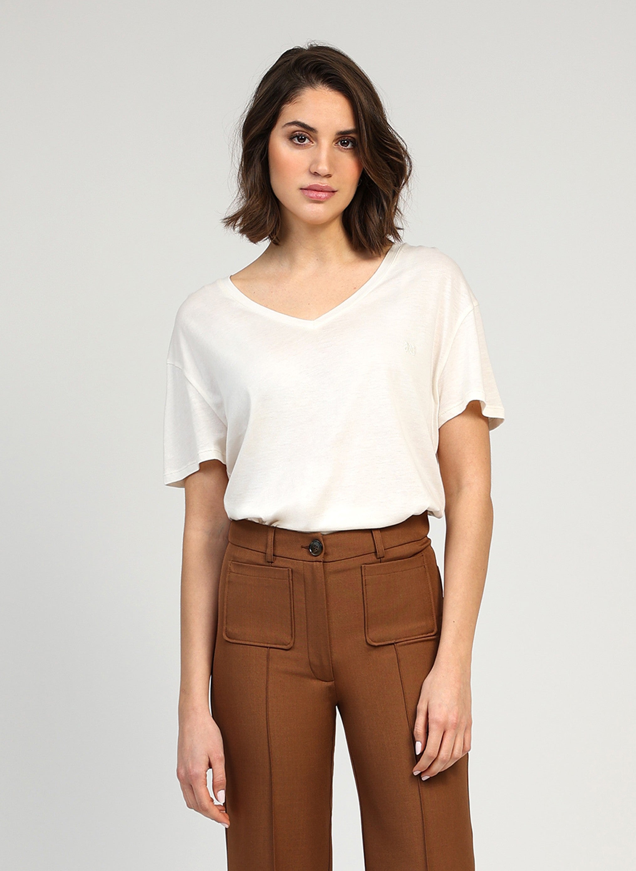 TOP TEFITI blanc