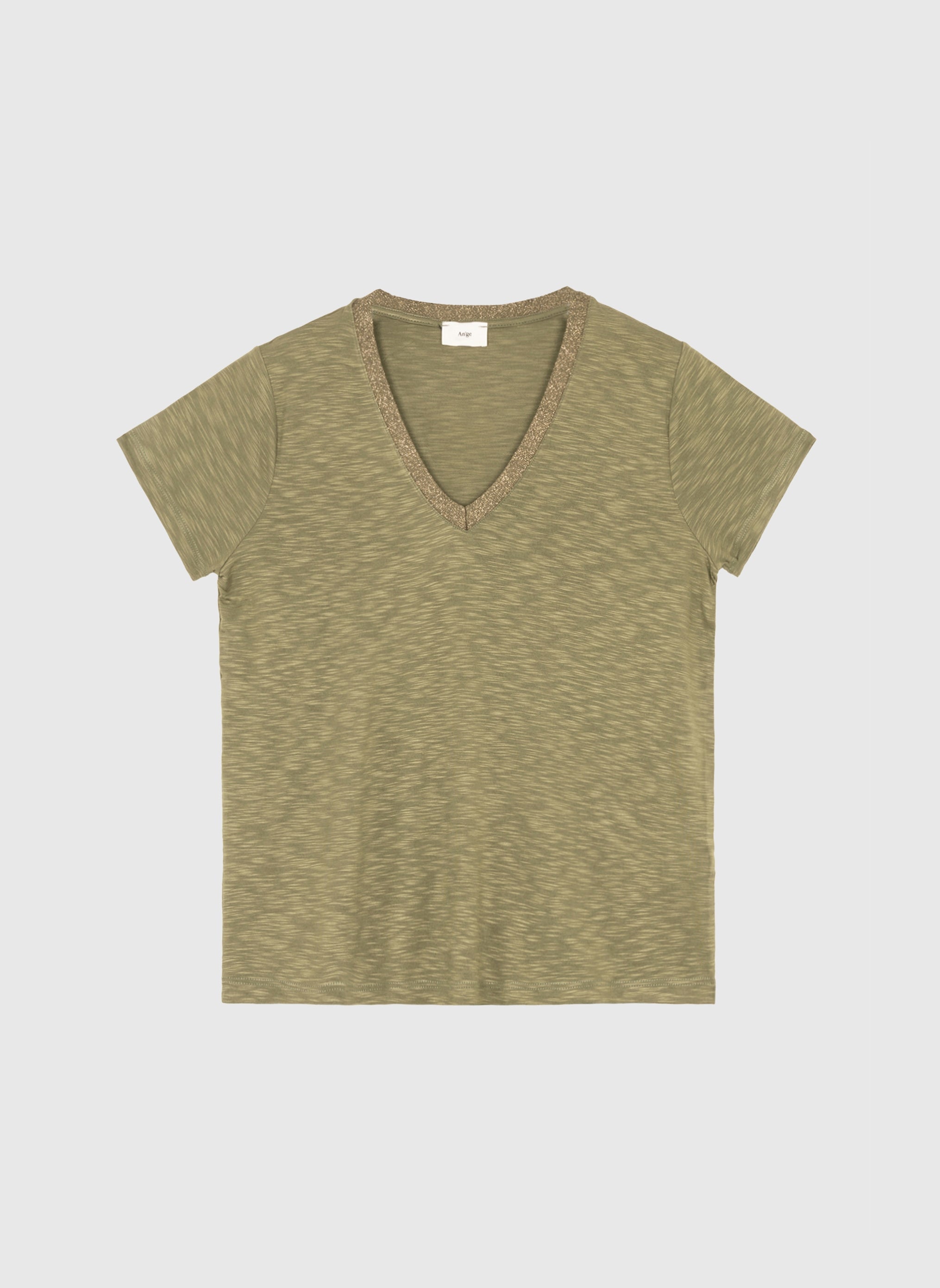 T-SHIRT TERRY kaki
