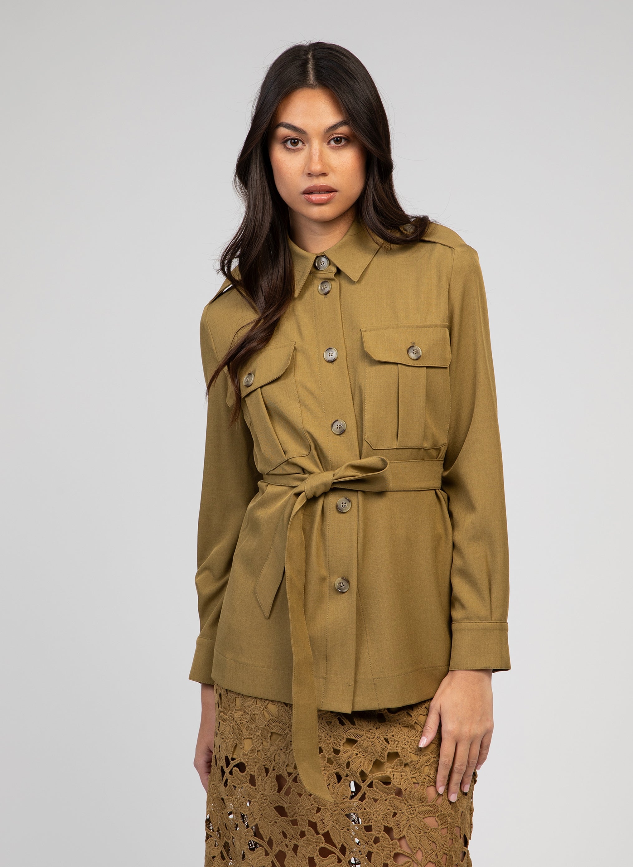 VESTE ZOALICE olive