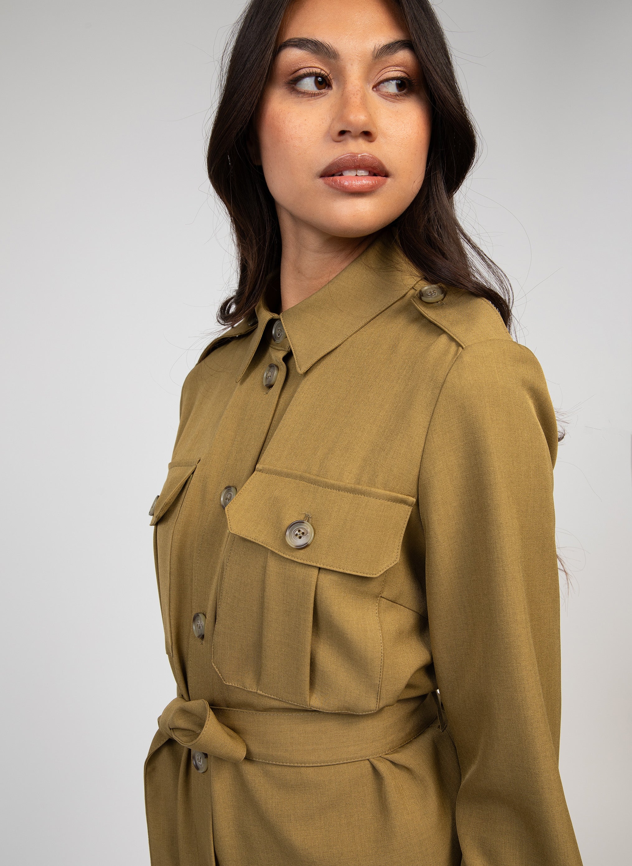 VESTE ZOALICE olive